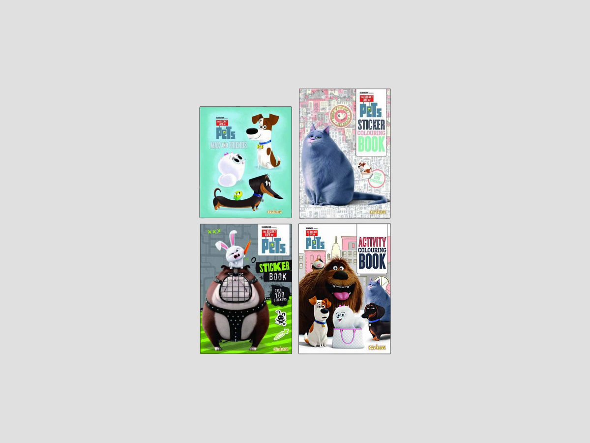 The Secret Life of Pets Sticker, Activity Colouring Collection by Centum Books Ltd; 9788875842857