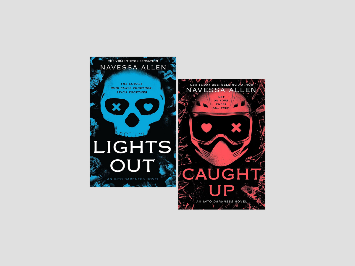An Into Darkness Series (Lights Out & Caught Up) 2 Books Collection by Hachette; 9789100506438