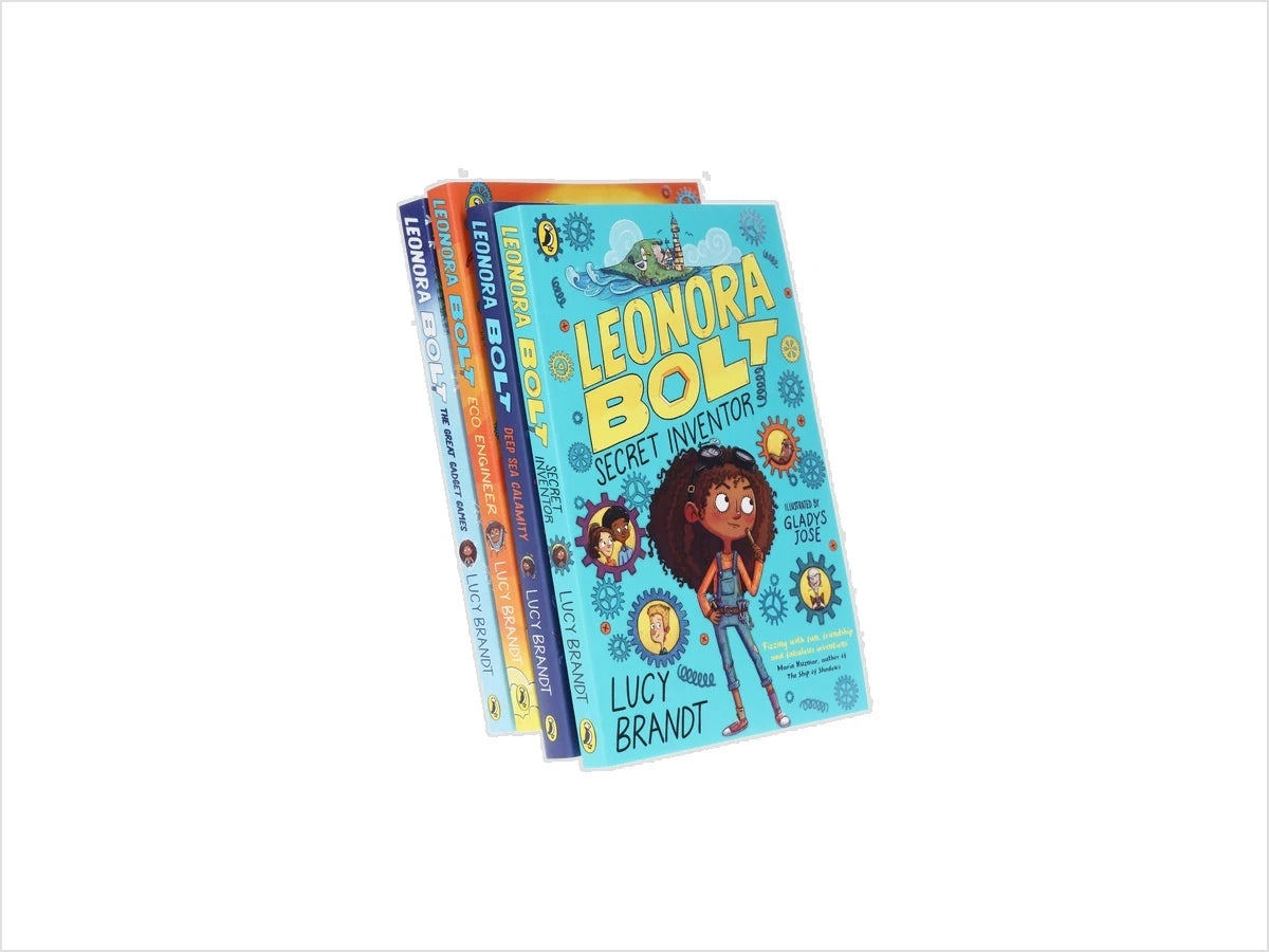 Leonora Bolt Secret Inventor Series (Book 1-4) Collection