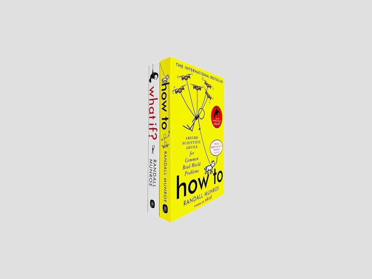 Randall Munroe Collection (How To & What If?) 2 Books Collection by Hachette UK; 9789123485239