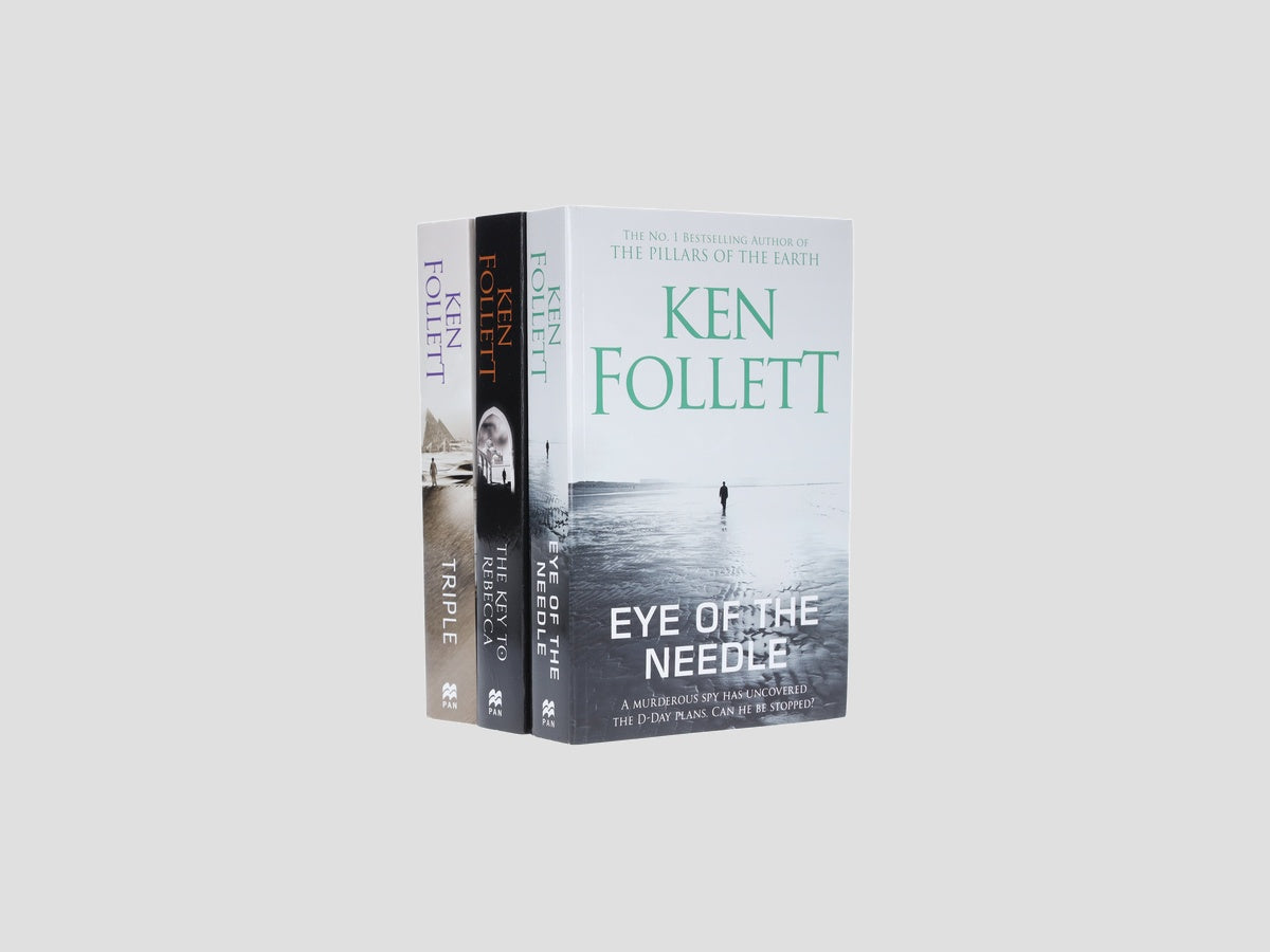 Ken Follett Collection (Eye of the Needle, The Key to Rebecca & Triple) by Pan Macmillan; 9789123489534