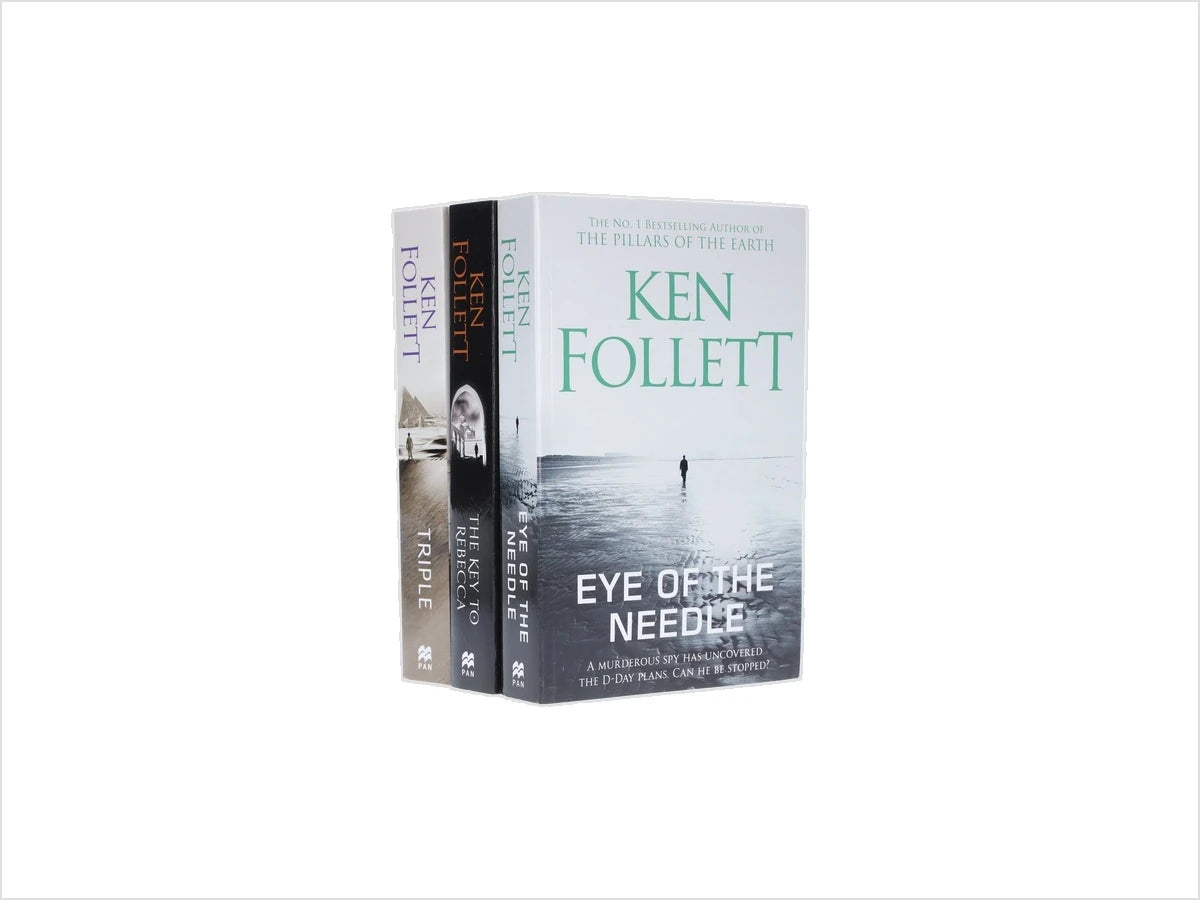 Ken Follett Collection (Eye of the Needle, The Key to Rebecca & Triple)