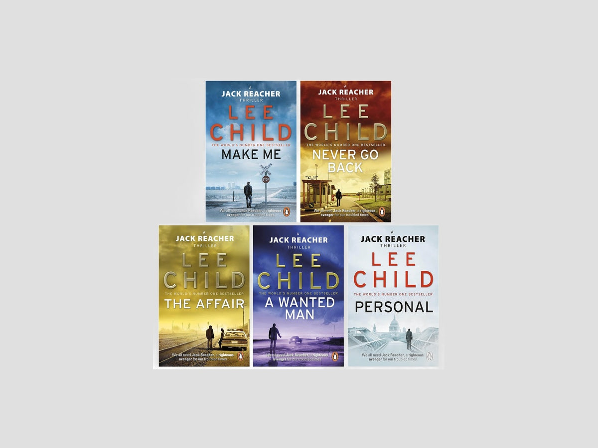 Jack Reacher Series (Book 16-20) 5 Books Collection by Lee Child; 9789123504411