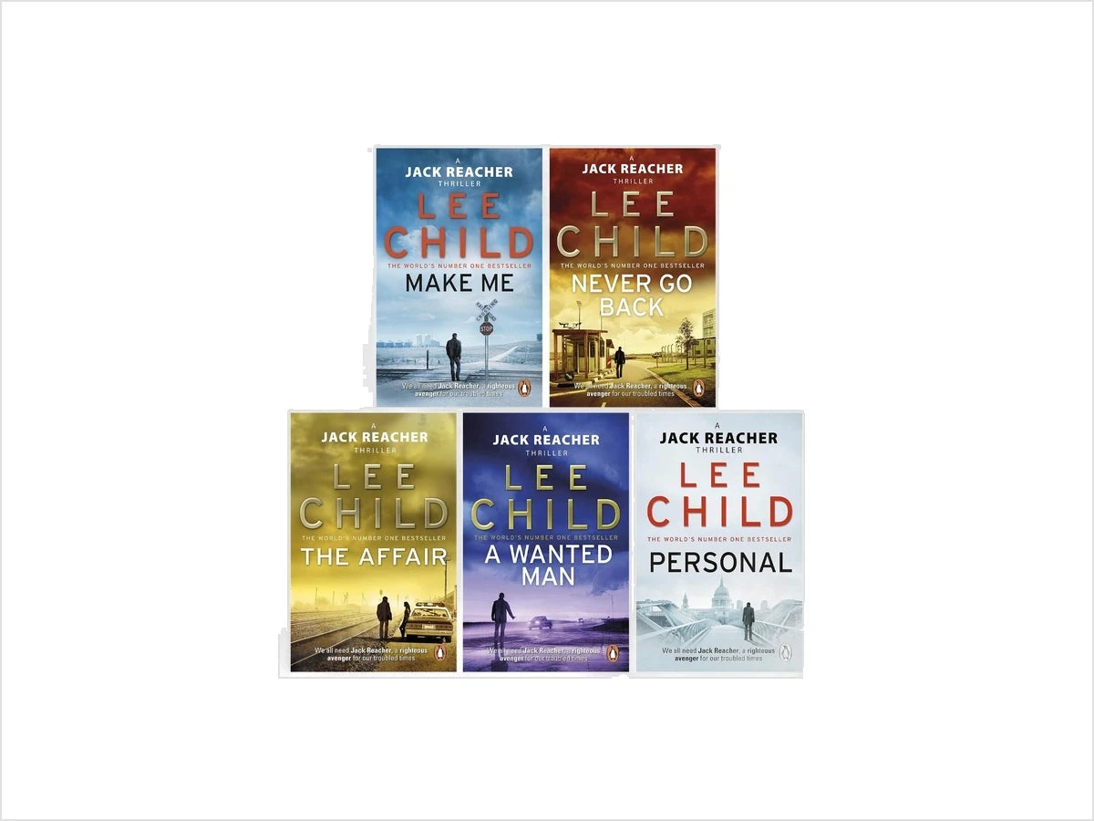 Jack Reacher Series (Book 16-20) 5 Books Collection