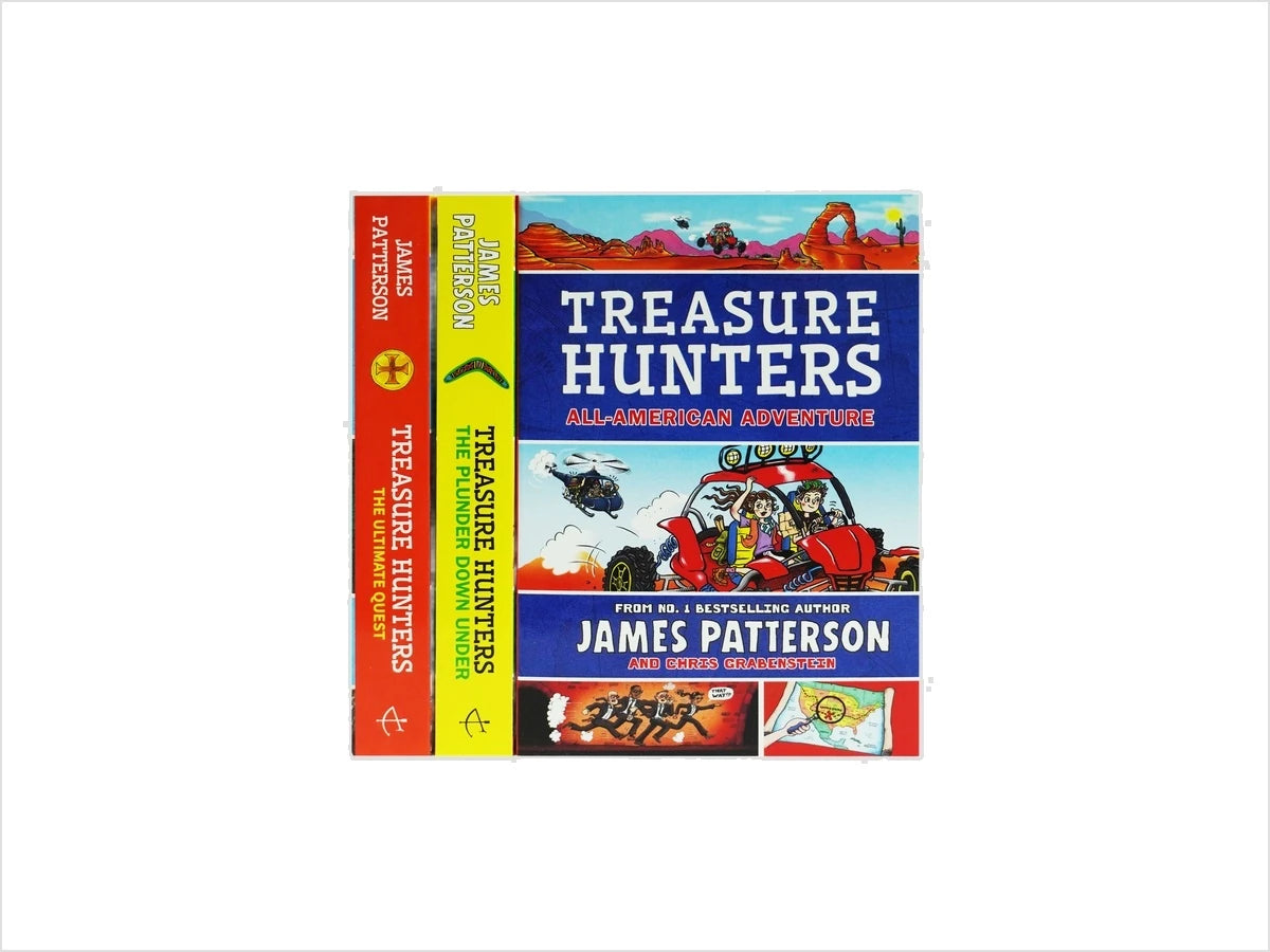 Treasure Hunters Series 6-8 Collection - Ages 9-12