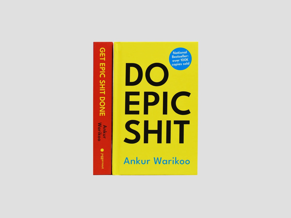 Ankur Warikoo Collection (Get Epic Shit Done, Do Epic Shit) by Juggernaut; 9789123542123