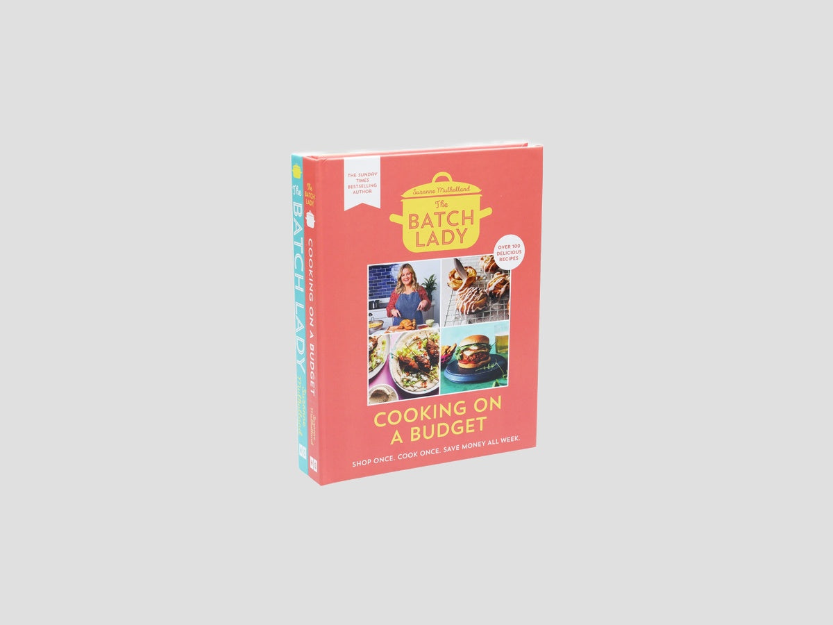The Batch Lady: Cooking on a Budget 2 Books Collection by Hachette; 9789123543694
