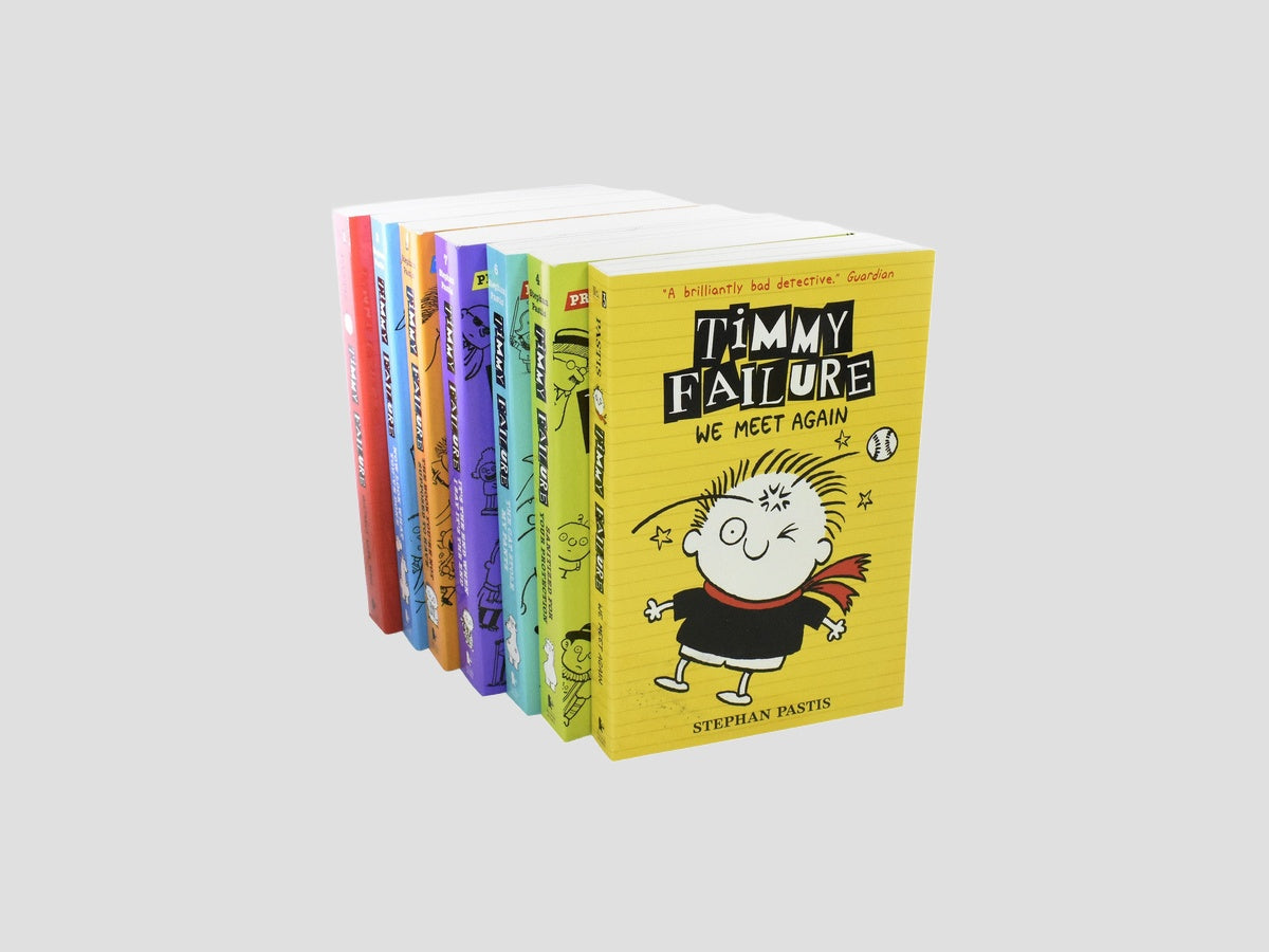 Timmy Failure Series 1-7 Books Collection by Walker Books Ltd; 9789123672424