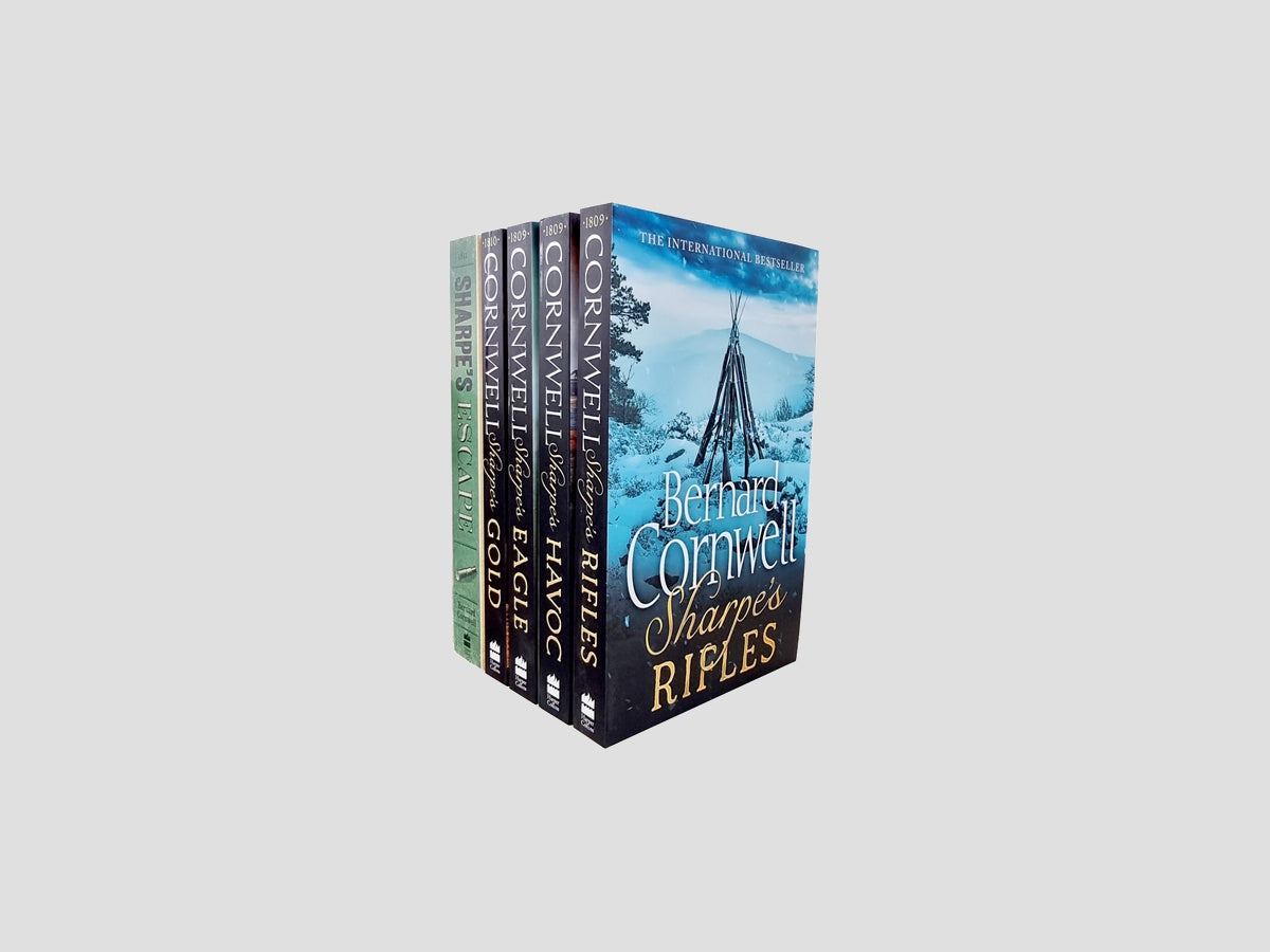 Sharpe: Books 6-10 Collection by Bernard Cornwell; 9789123674909