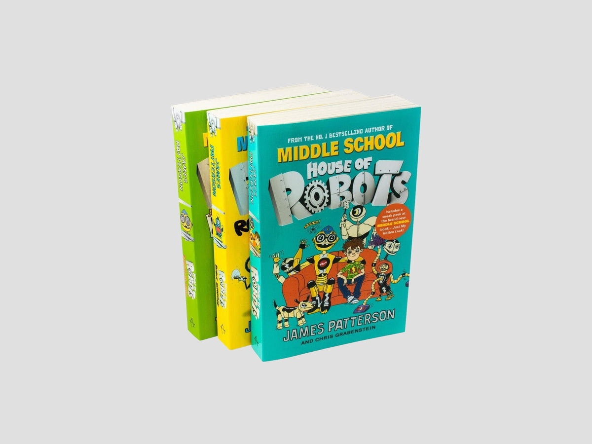House of Robots Series Collection Ages 9-14 by James Patterson; 9789123683154