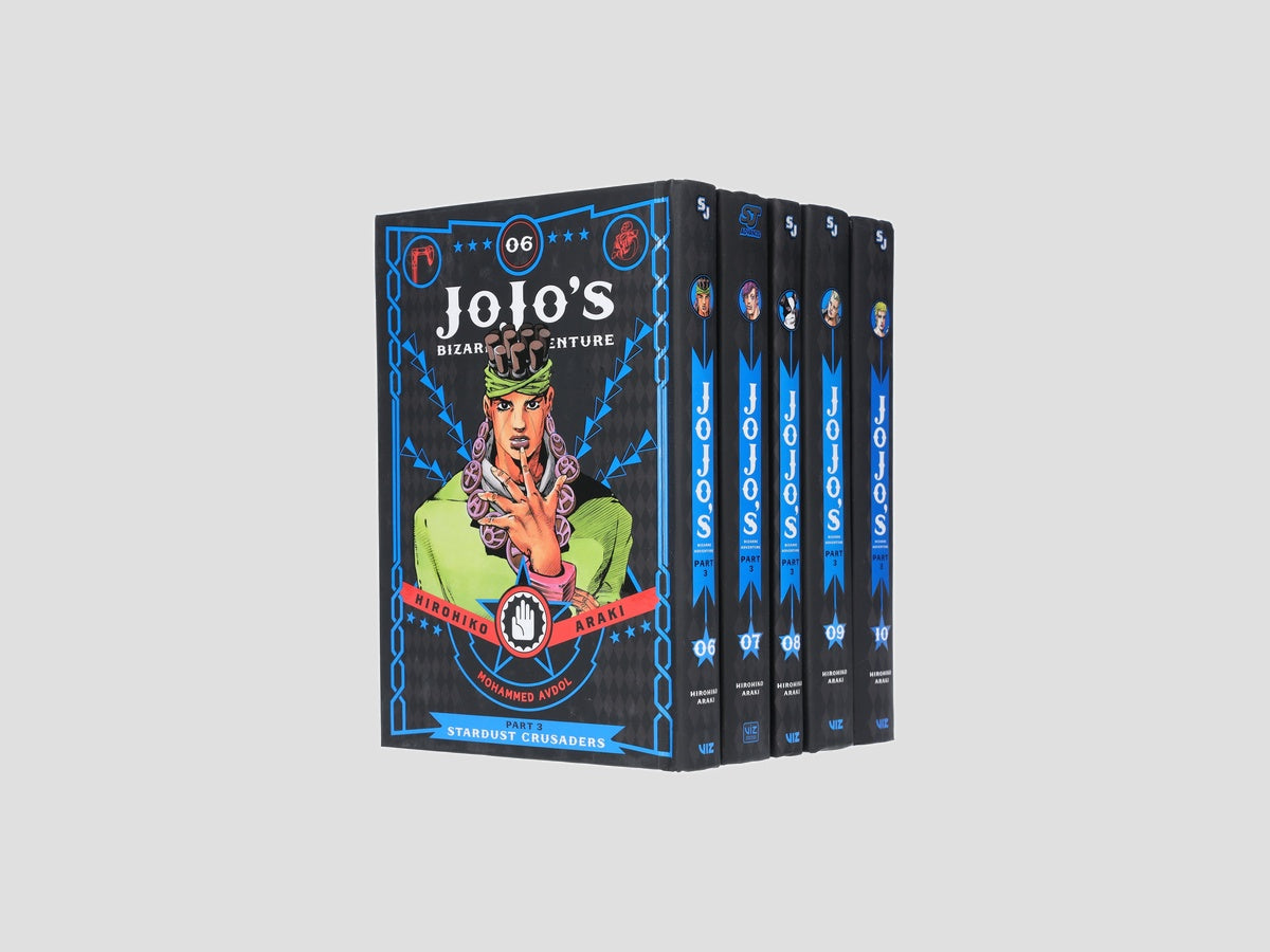 JoJo’s Bizarre Adventure: Part 3 - Stardust Crusaders (Vol. 6-10) 5 Books Collection by Viz Media, Subs. of Shogakukan Inc; 9789123755462