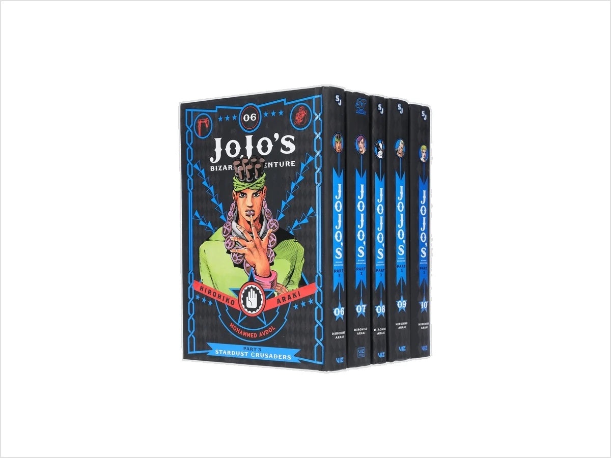 JoJo’s Bizarre Adventure: Part 3 - Stardust Crusaders (Vol. 6-10) 5 Books Collection