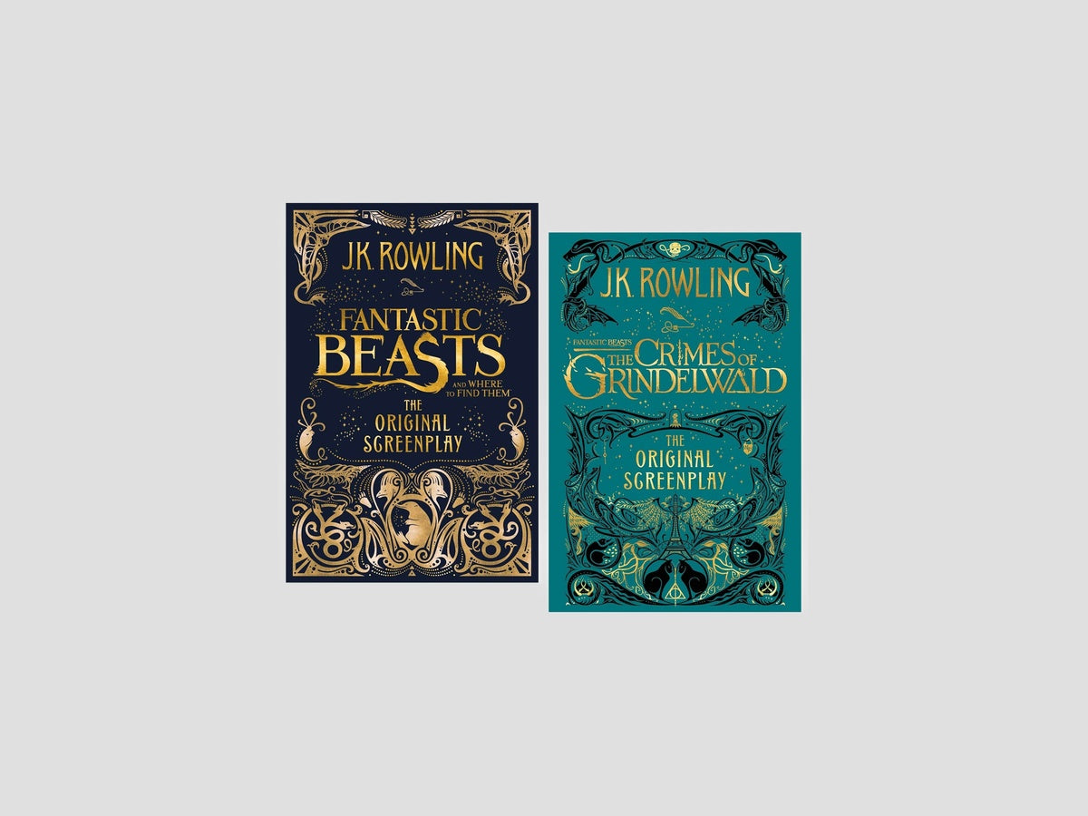 Fantastic Beasts: The Original Screenplay Series 2 Books Collection by Sphere; 9789123759576