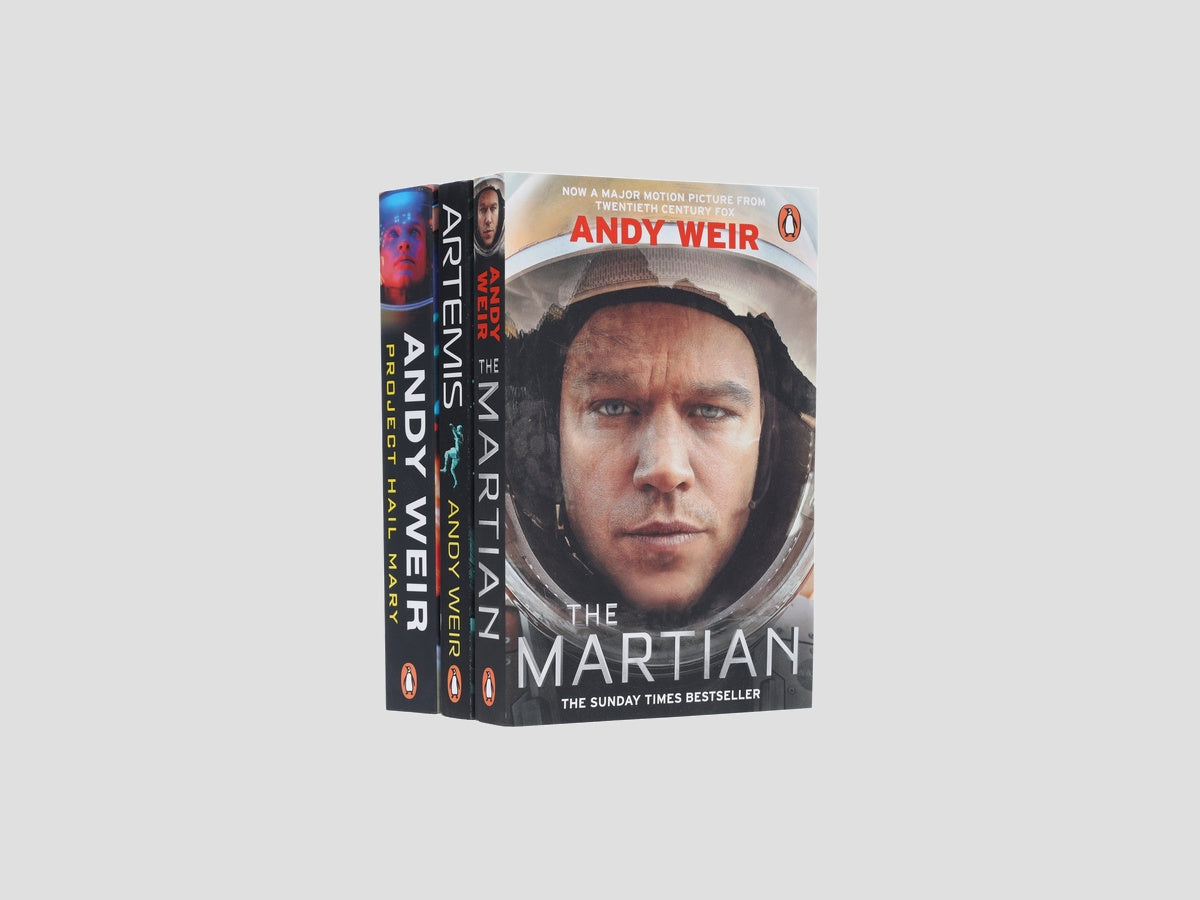 Andy Weir Collection (The Martian, Artemis & Project Hail Mary) 3 Books Collection by Andy Weir; 9789123783229