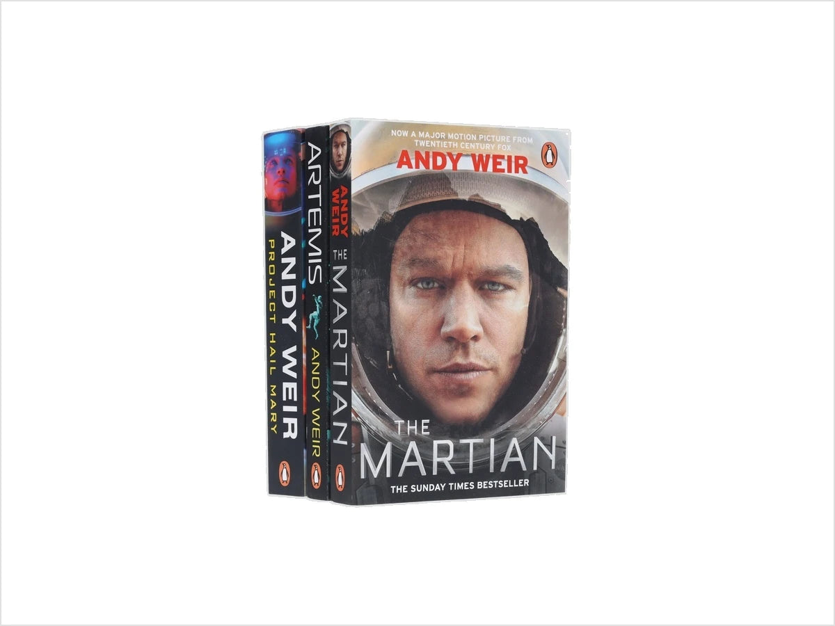 Andy Weir Collection (The Martian, Artemis & Project Hail Mary) 3 Books Collection