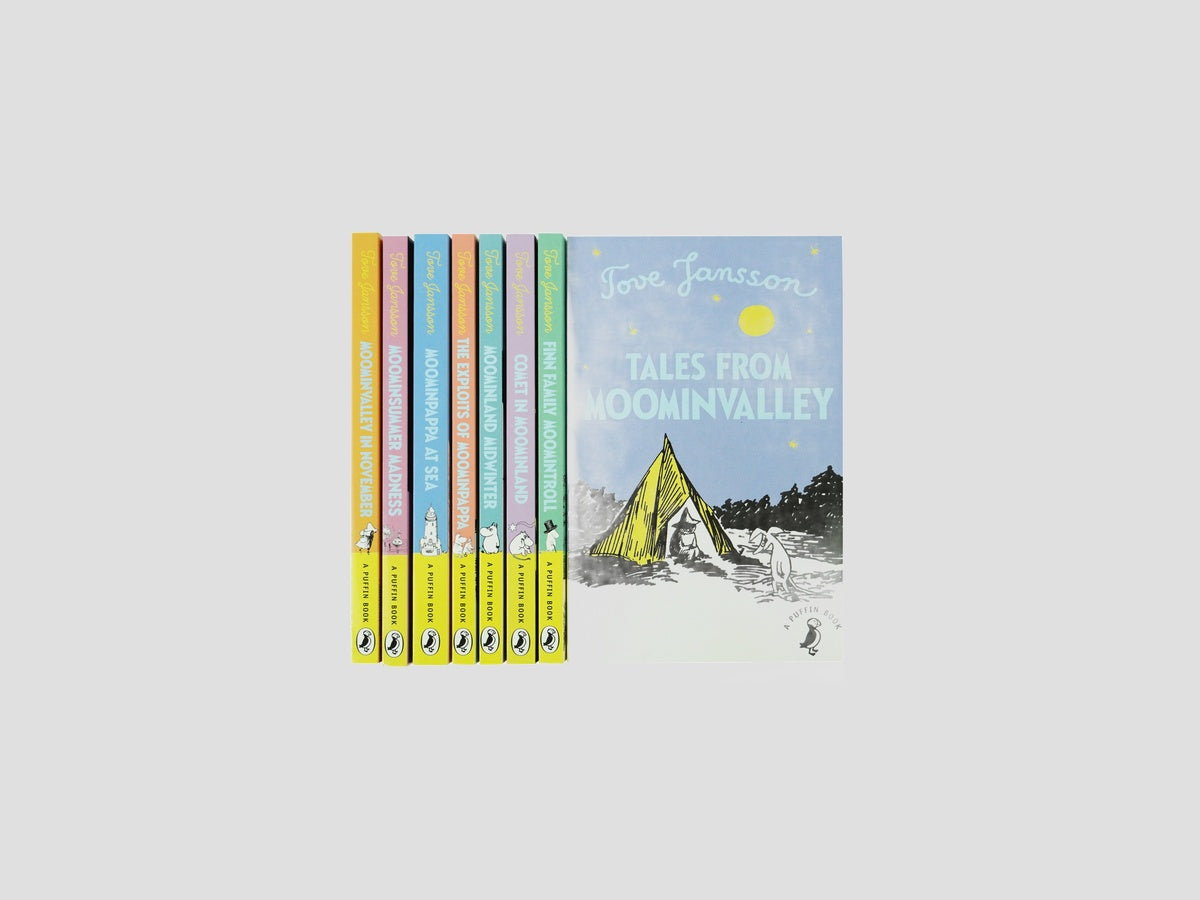 Moomin Series 8 Books Collection by Tove Jansson; 9789123795451