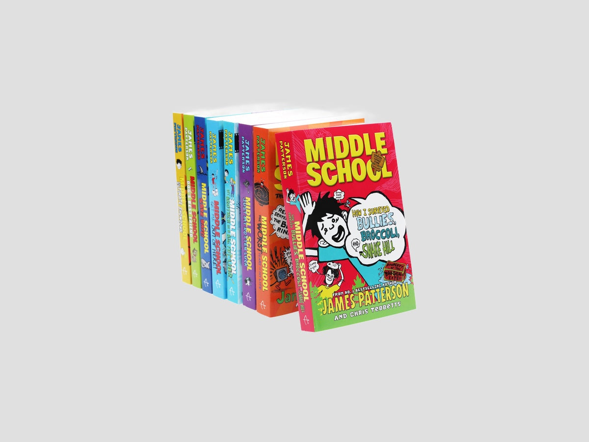 Middle School 8 Books Collection Set - Ages 9-14 by James Patterson; 9789123796182