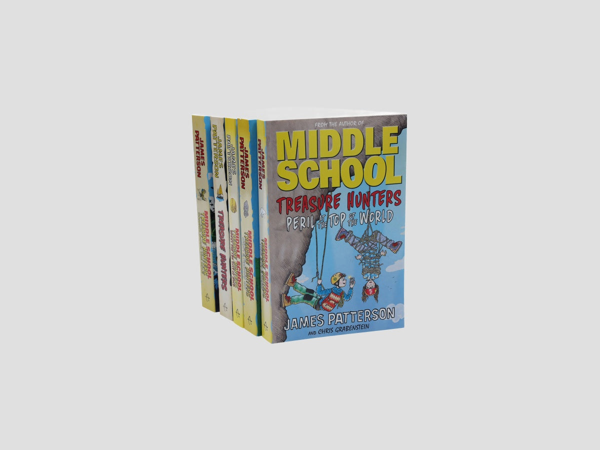 Middle School Treasure Hunters Series 5 Books Collection - Ages 9-11 by Arrow Books; 9789123796212