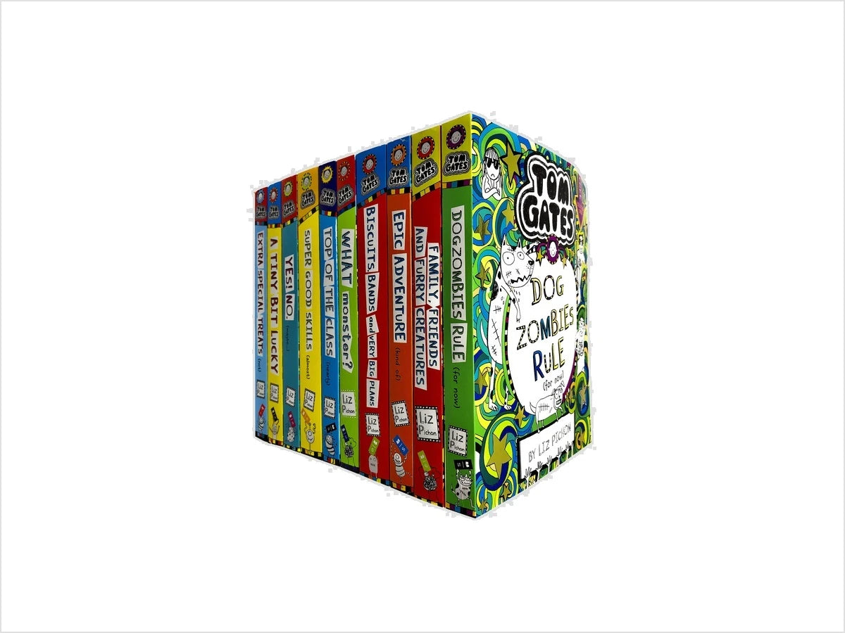 Tom Gates Series 2 & 3: 10 Books Collection Set - Age 7-14