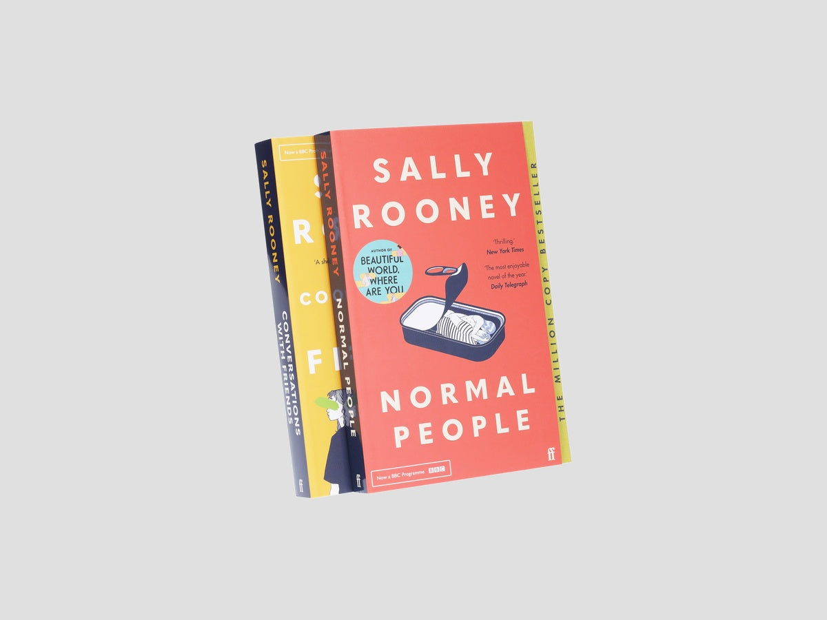 Normal People and Conversations with Friends - 2 Books Collection by Sally Rooney; 9789123926053