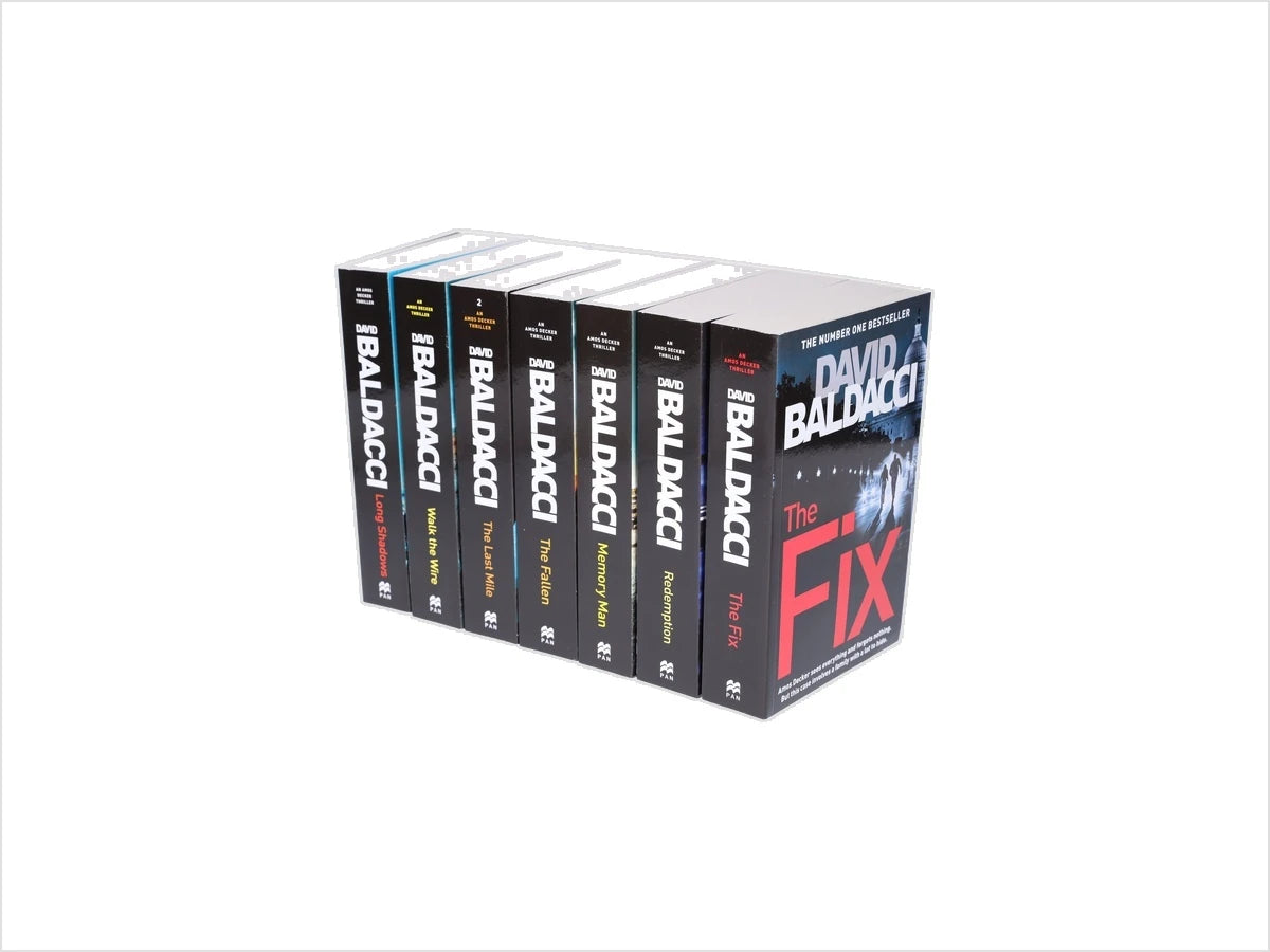 David Baldacci Amos Decker Series 7 Books Collection