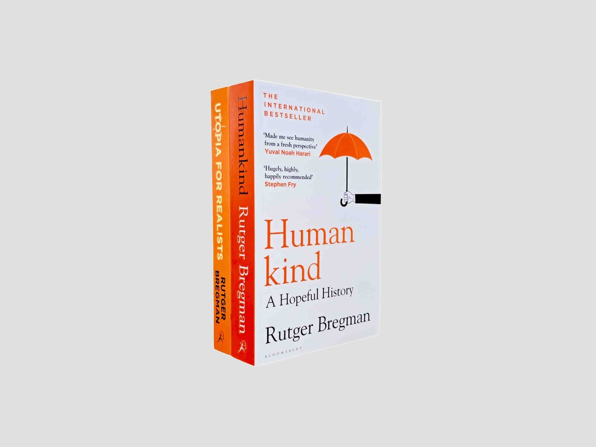 Humankind & Utopia for Realists Collection by Bloomsbury Publishing (UK); 9789123979851