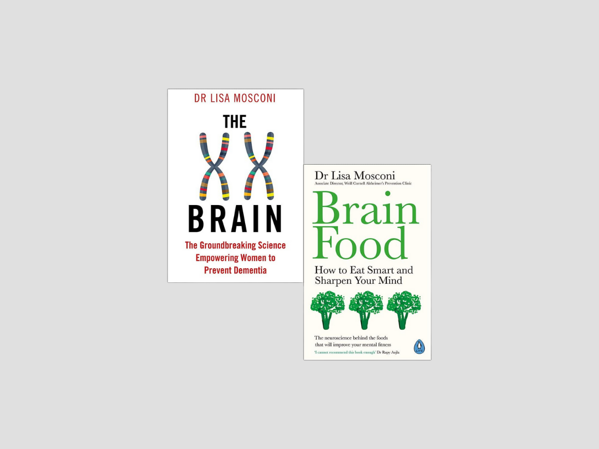 The XX Brain & Brain Food Collection by Dr. Lisa Mosconi; 9789123984541
