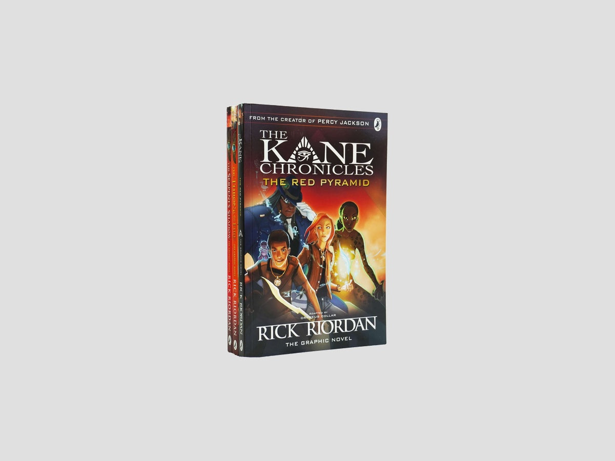 The Kane Chronicles Graphic Novels Collection by Penguin; 9789124079192