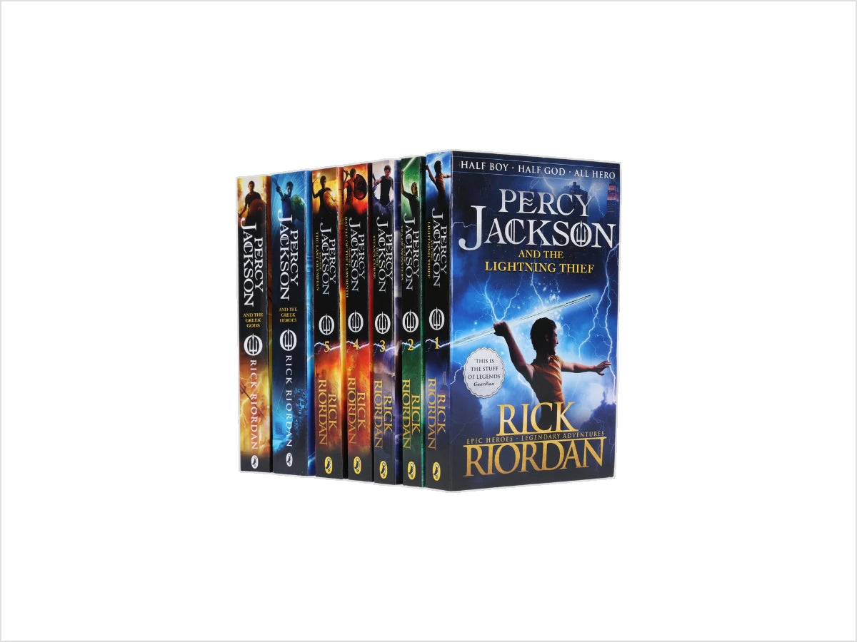 Percy Jackson Collection 7 Books Set - Ages 9+