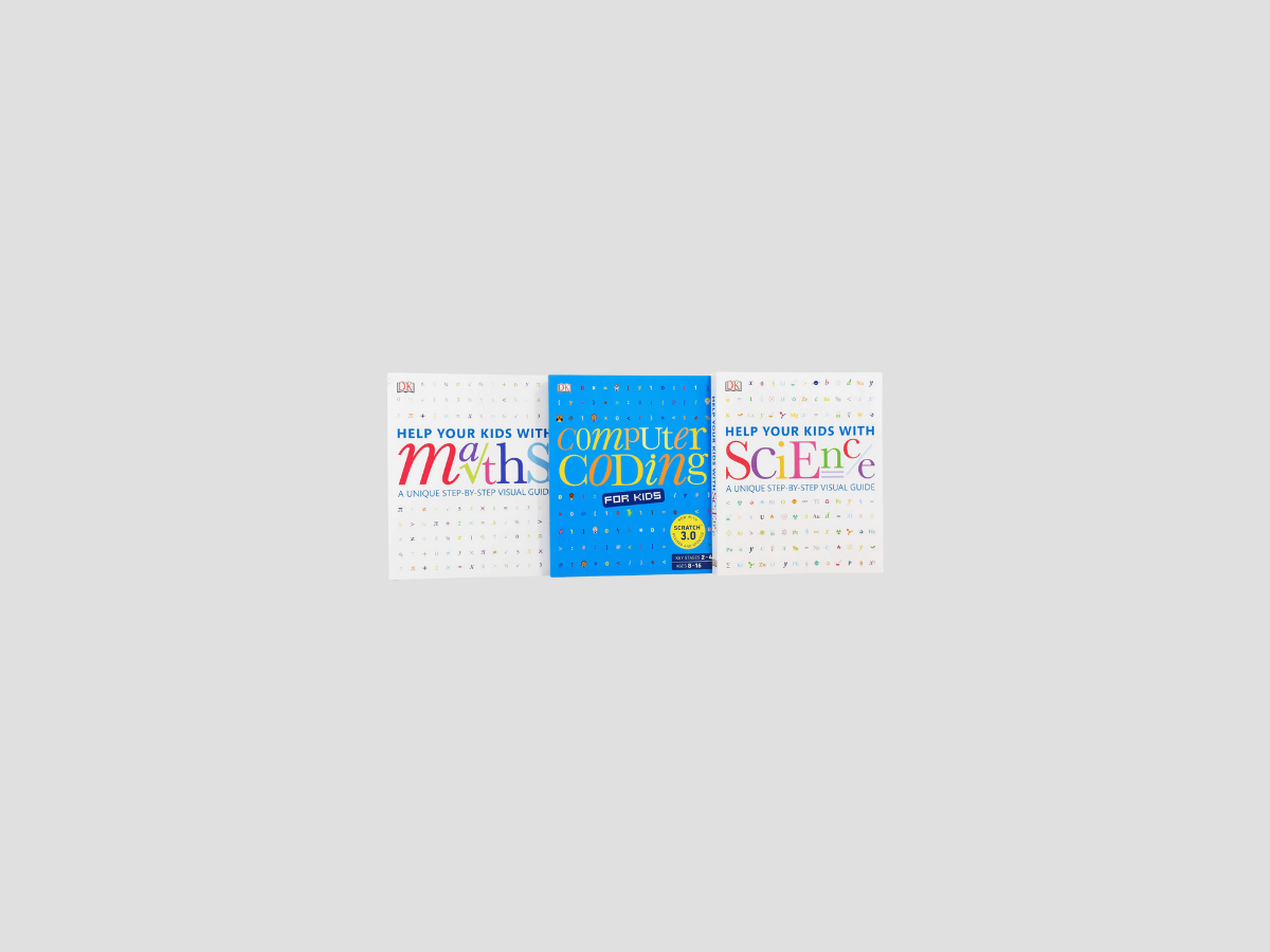 DK Help Your Kids with Maths, Science & Computer Coding Collection - Ages 5-7 by Dorling Kindersley Ltd; 9789124114084