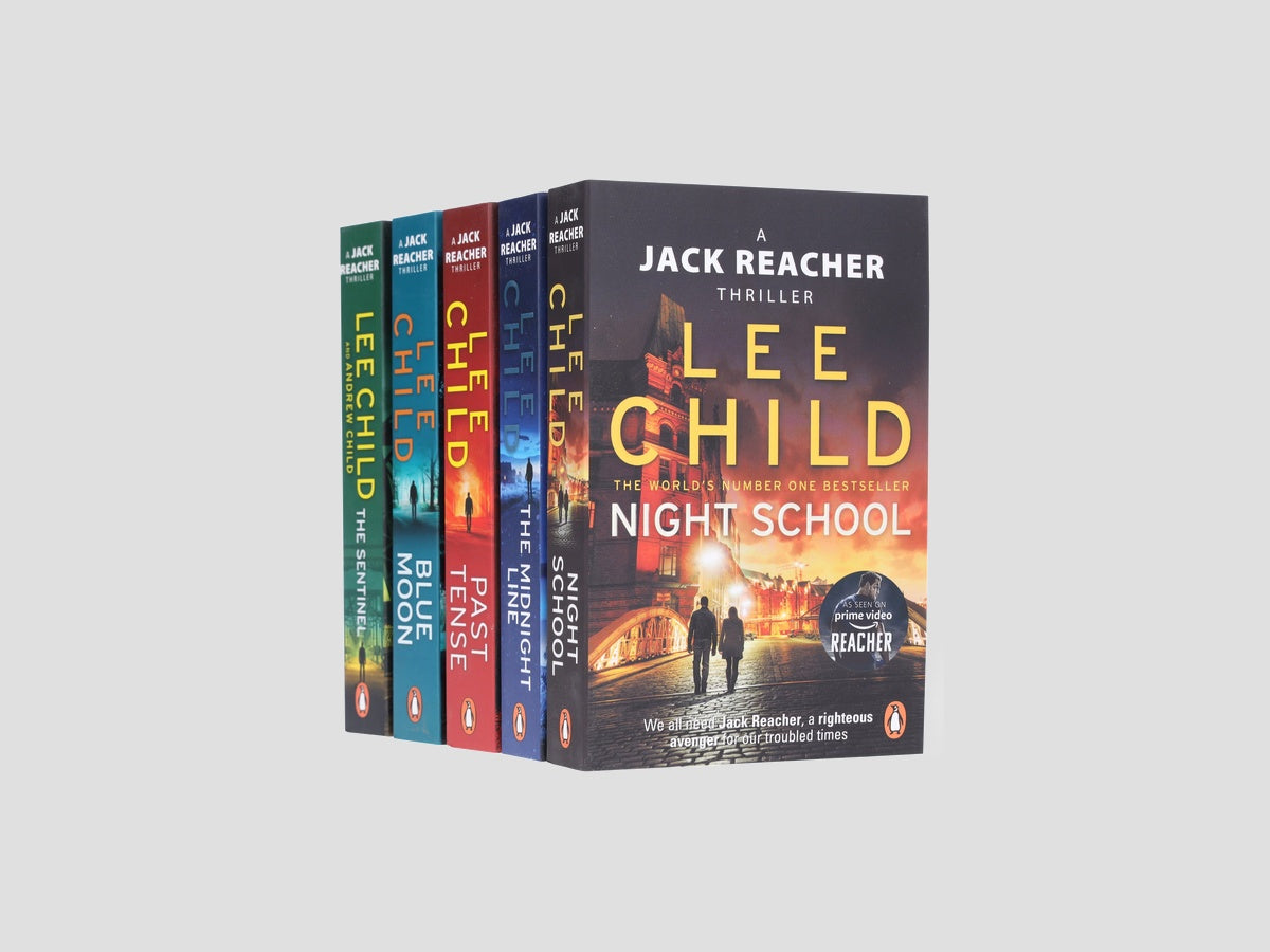 Jack Reacher Series: Books 21-25 Collection by Lee Child; 9789124118587