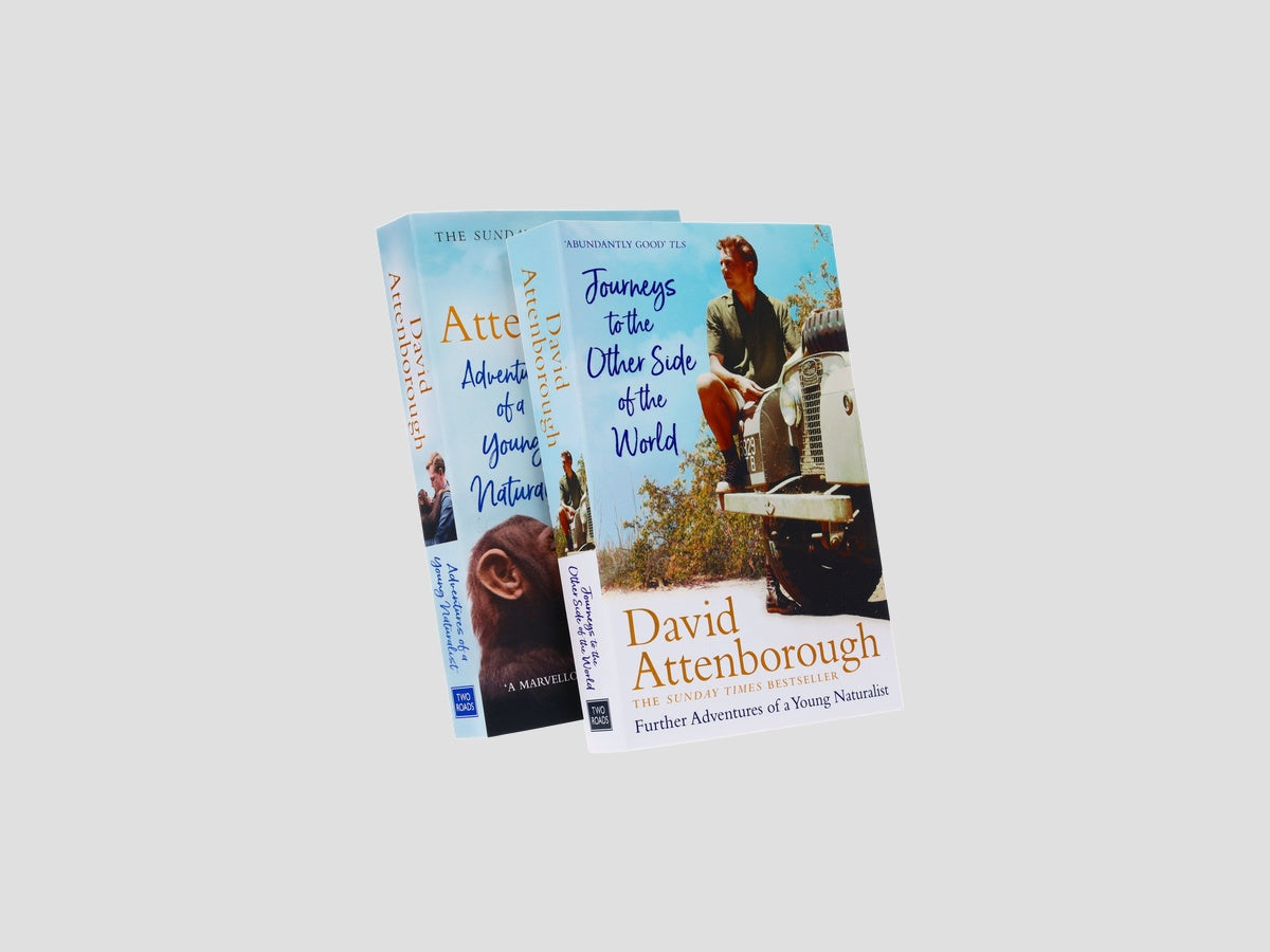 David Attenborough 2 Books Collection by Two Roads; 9789124119218