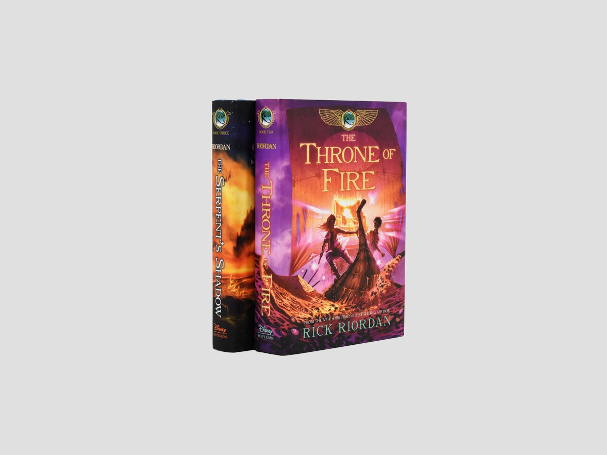 Kane Chronicles 2 Books Set - Ages10-14 by Rick Riordan; 9789124124199