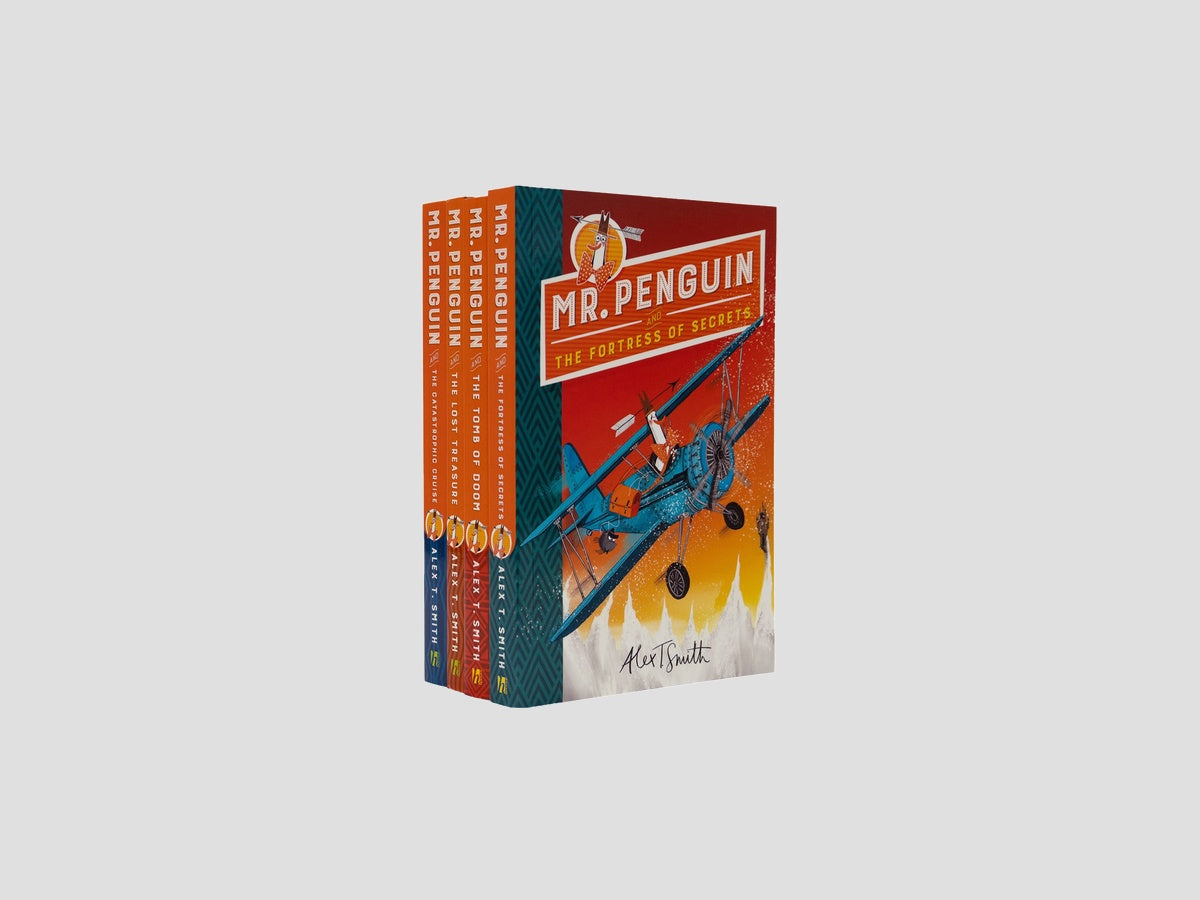 Mr. Penguin Series 4 Books Collection by Alex T. Smith; 9789124145538