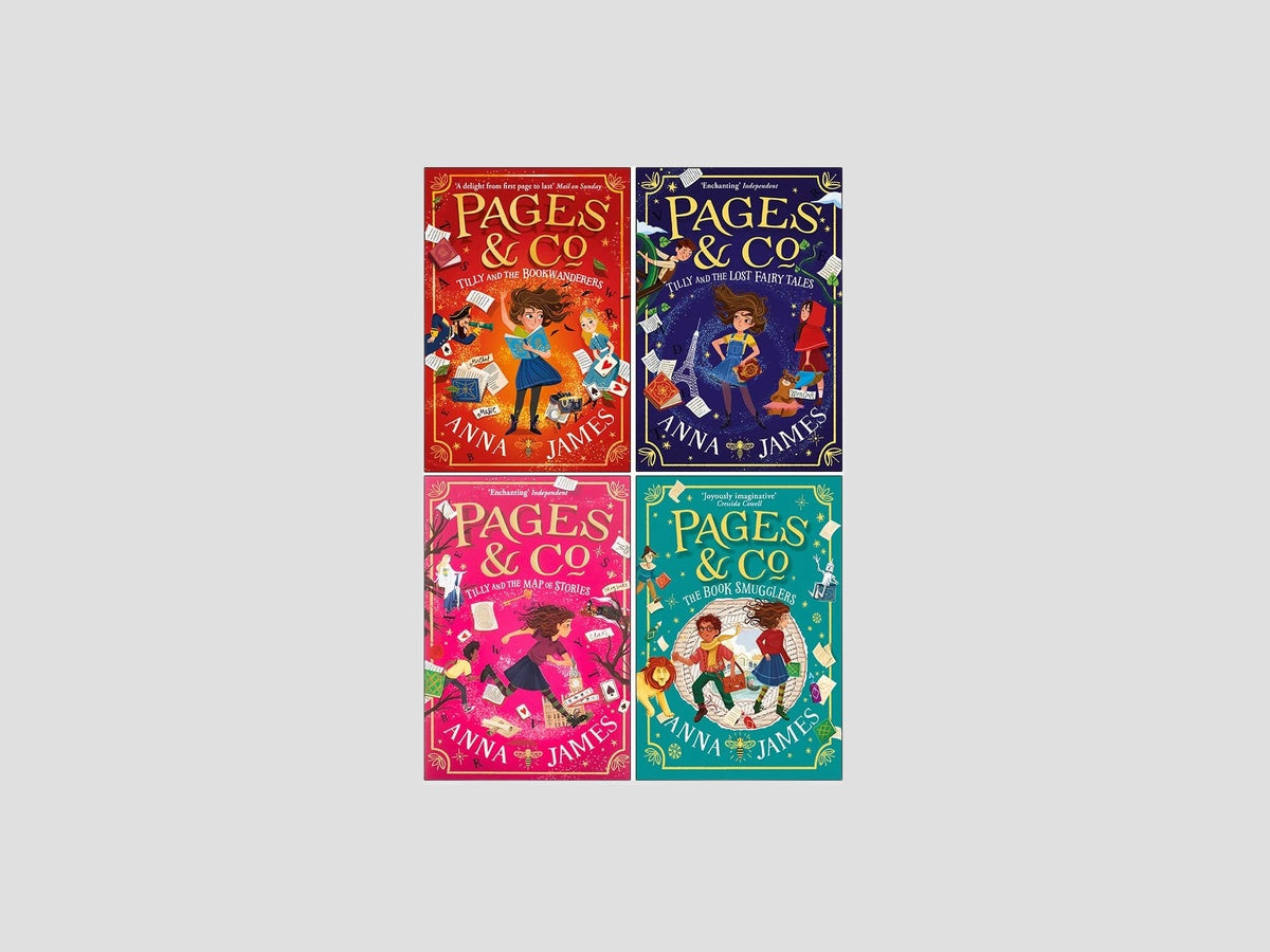Pages & Co Series 4 Books Collection by HarperCollins Publishers; 9789124176136