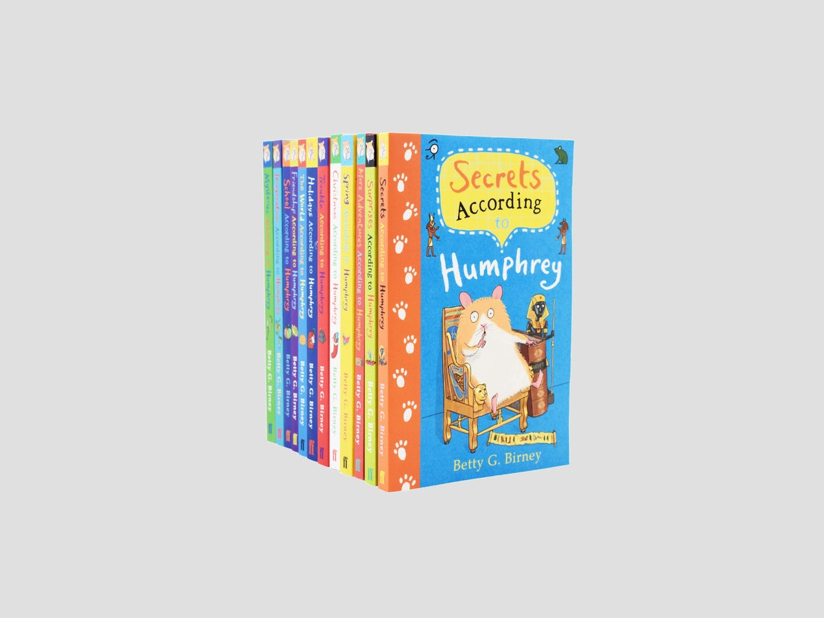 According to Humphrey the Hamster Series 12 Books Collection Set - Ages 7+ by Faber & Faber; 9789124187002