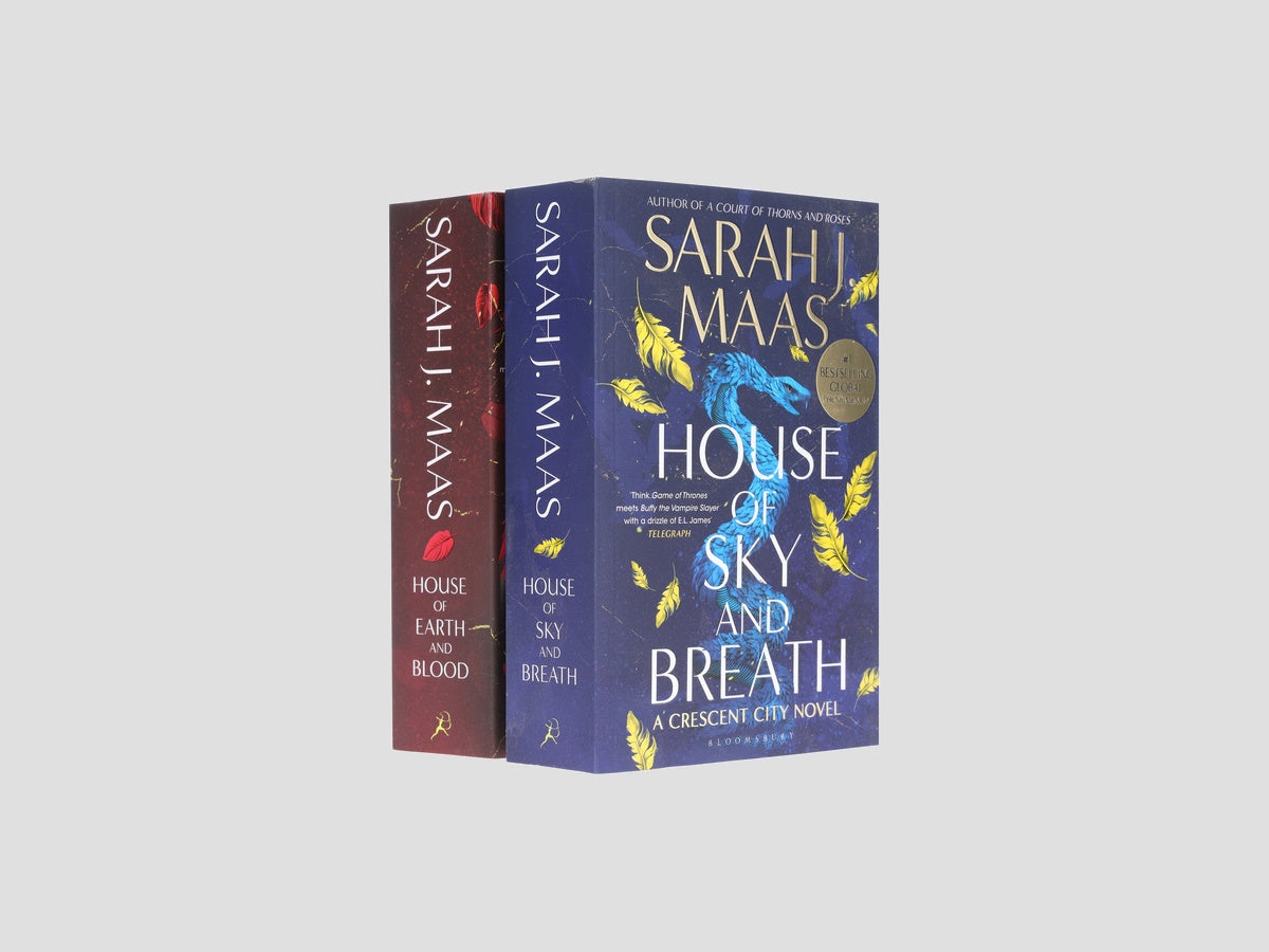 Crescent City Series 2 Books Collection by Sarah J. Maas; 9789124199272