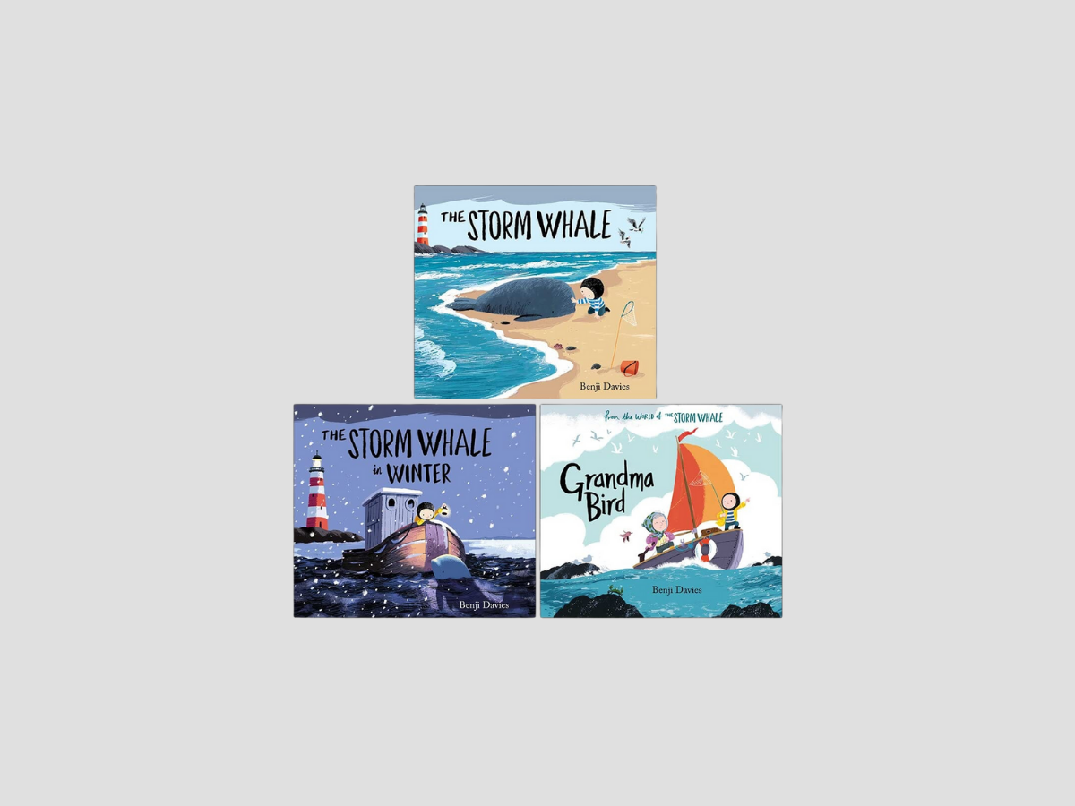 Storm Whale Series 3 Books Collection by Simon & Schuster Children's UK; 9789124213077