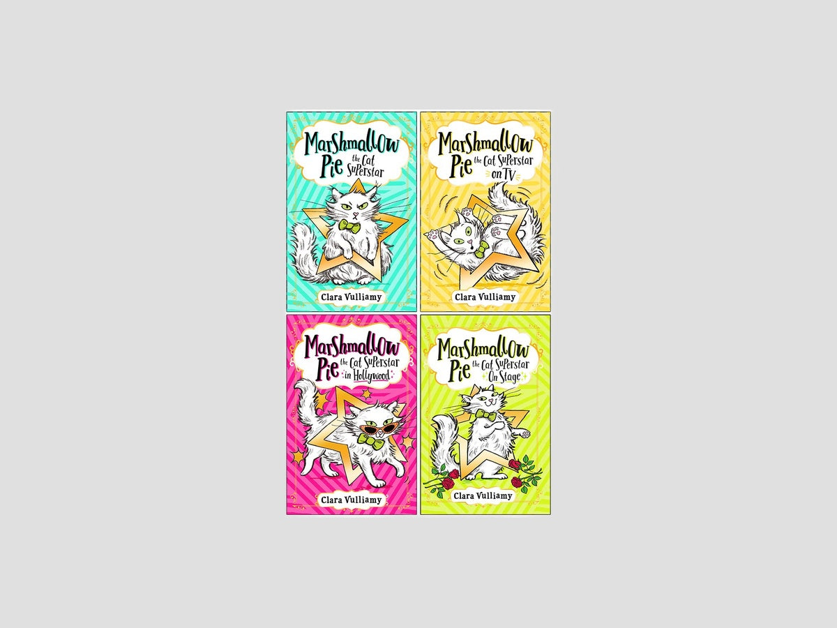 Marshmallow Pie the Cat Superstar Series 4 Books Collection by HarperCollins Publishers; 9789124218171