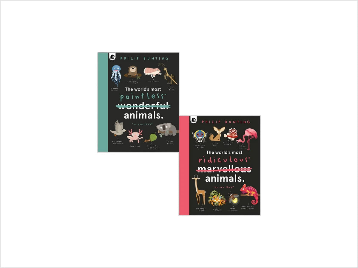 The World’s Most Pointless Animals 2 Books Collection Set - Ages 5-7