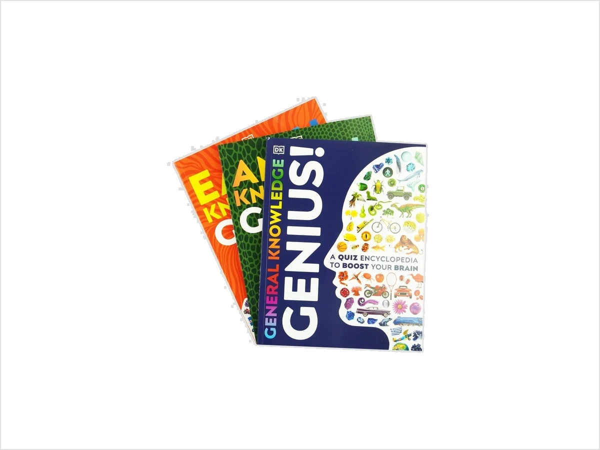 A Quiz Encyclopedia to Boost Your Brain General Knowledge Series Collection - Ages 9-12
