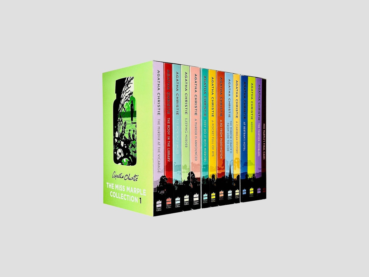 The Miss Marple Series: 14 Books Collection by Agatha Christie; 9789124236090