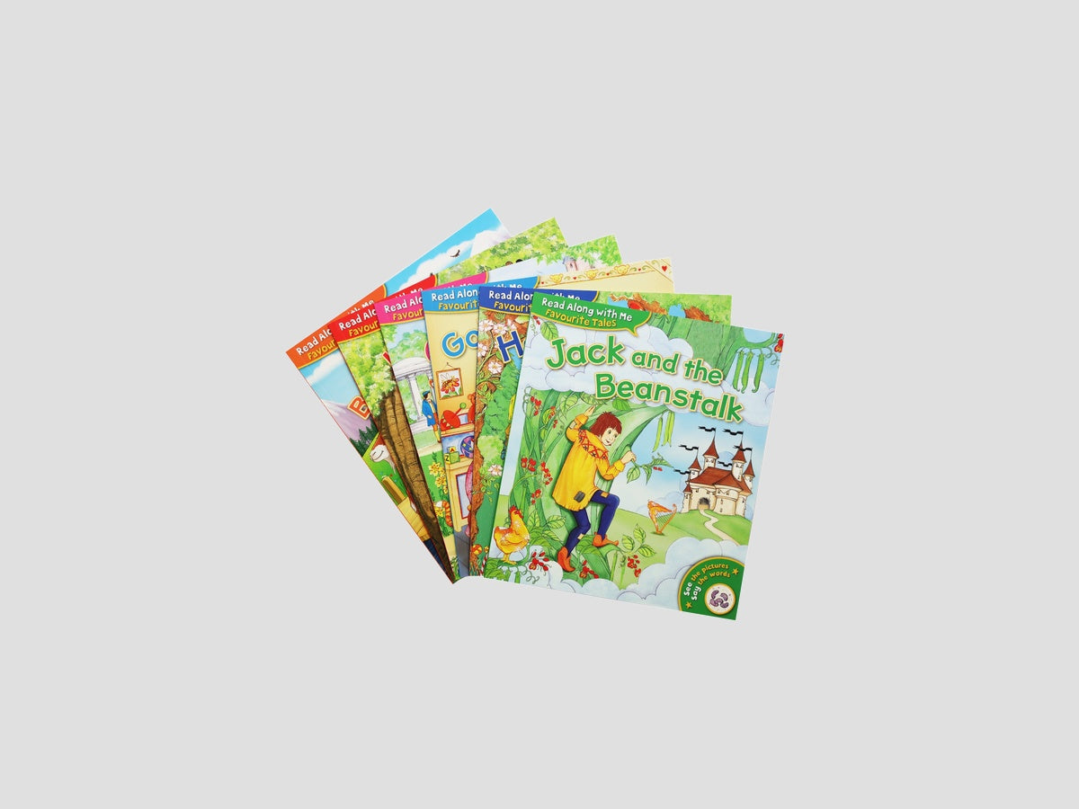 Favourite Tales Read Along With Me 6 Books Collection Set - Ages 4+ by Award Publications Ltd; 9789124236724