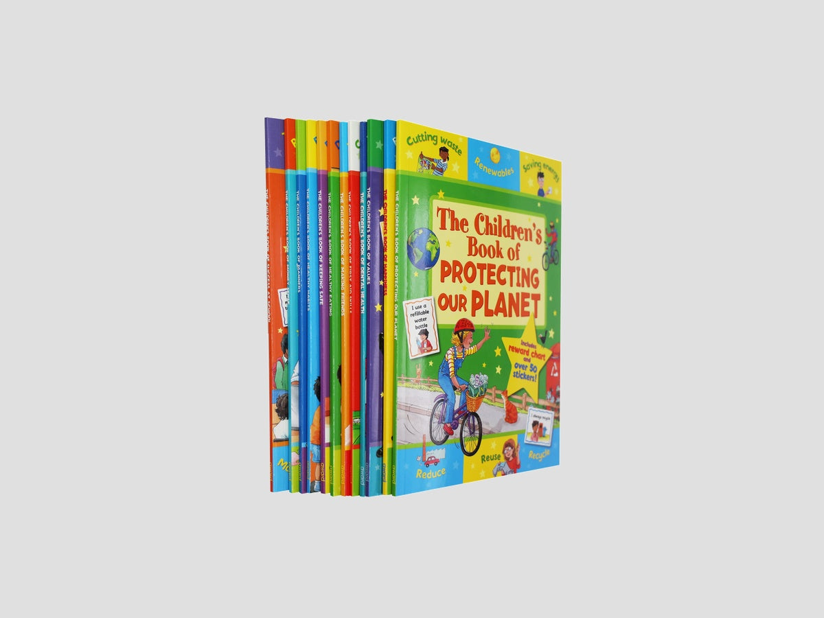 Star Rewards - Life Skills For Kids Series 12 Books Collection - Ages 4-6 by Award Publications Ltd; 9789124236748