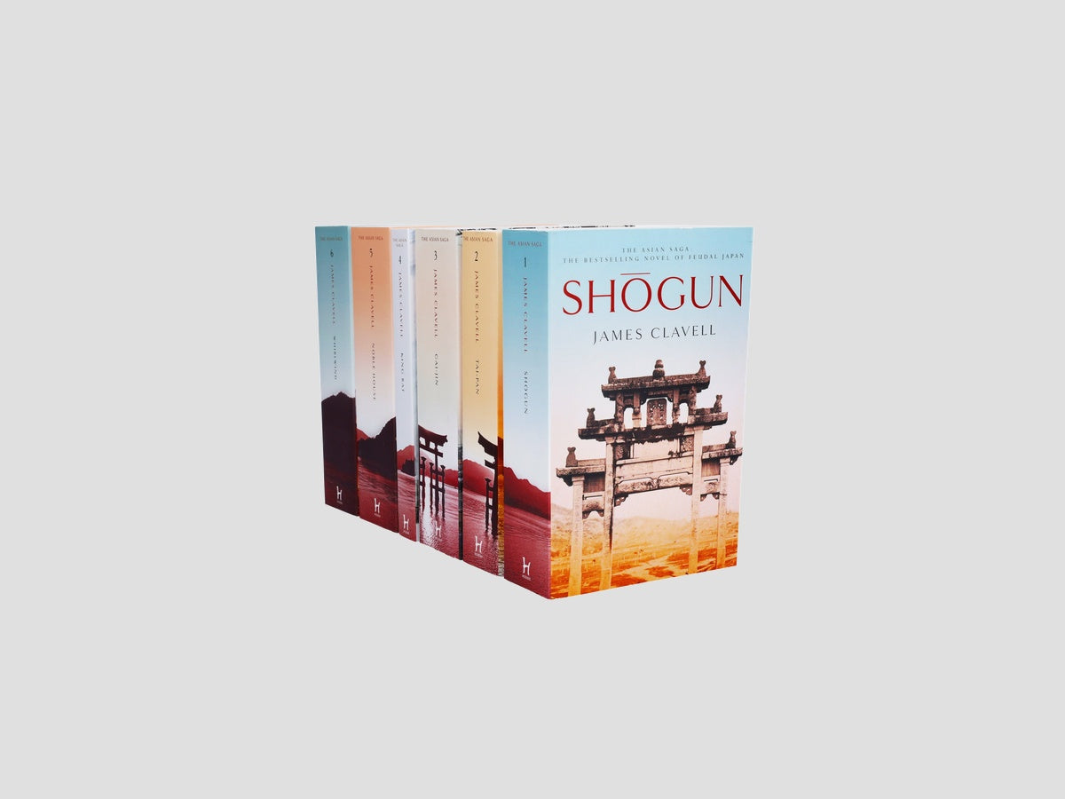 Shogun: The Asian Saga 6 Books Collection by Hachette; 9789124236991
