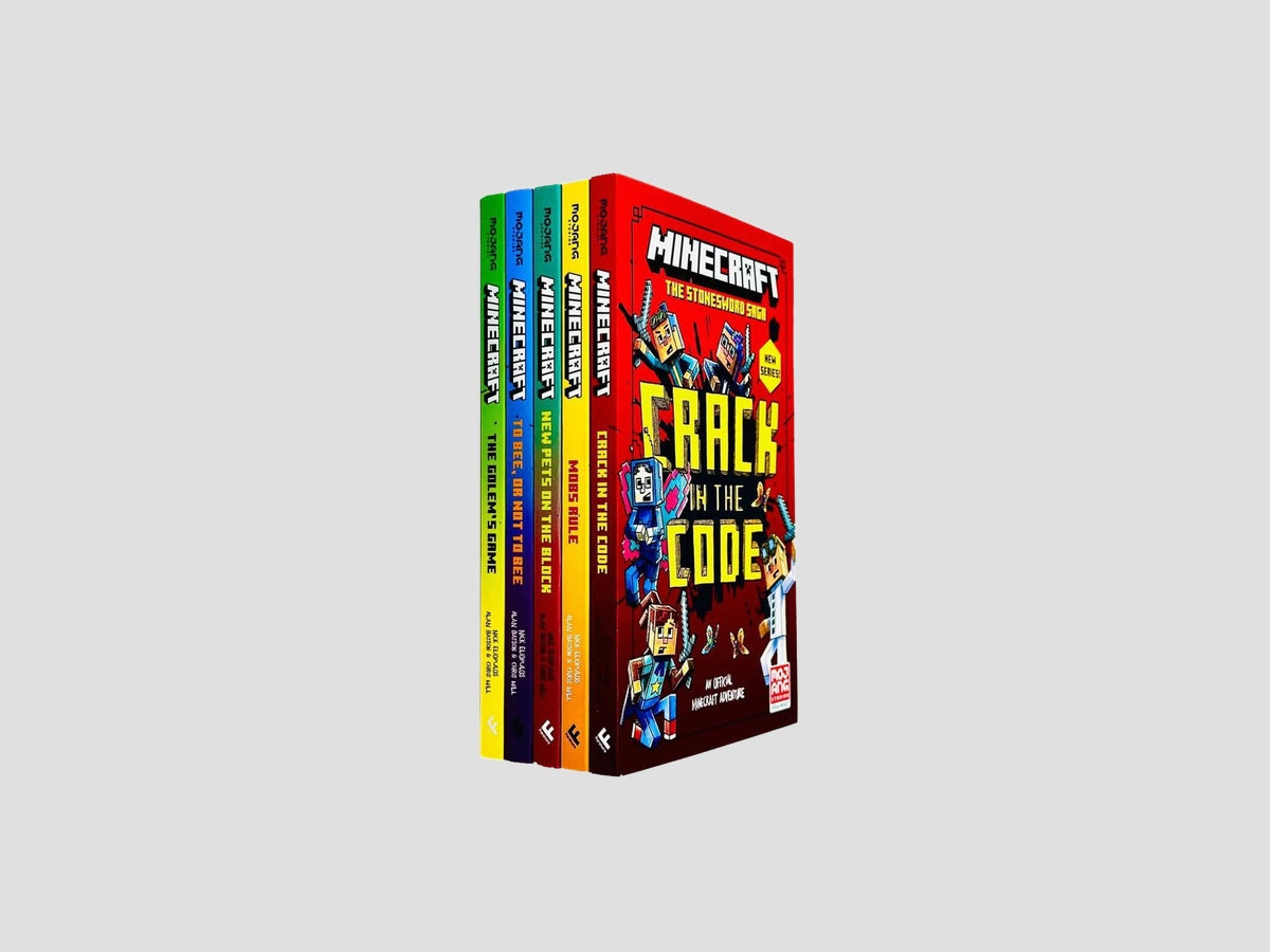 Minecraft Stonesword Saga Series 5 Books Collection by Farshore; 9789124243517