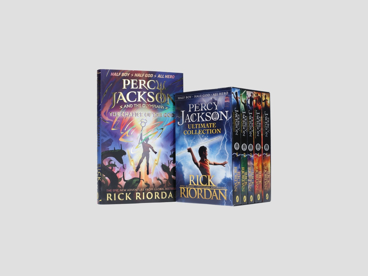 Percy Jackson 6 Books Collection Set - Ages 9-14 by Rick Riordan; 9789124280697
