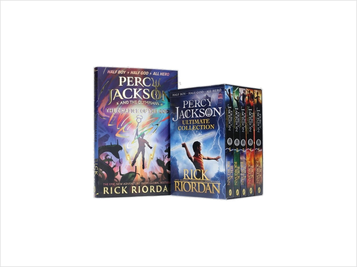 Percy Jackson 6 Books Collection Set - Ages 9-14