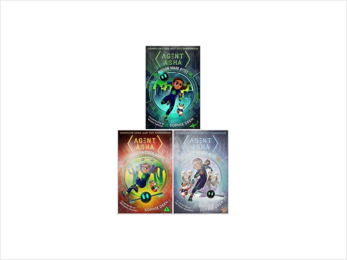 Agent Asha Trilogy (Ages 9-11) Collection