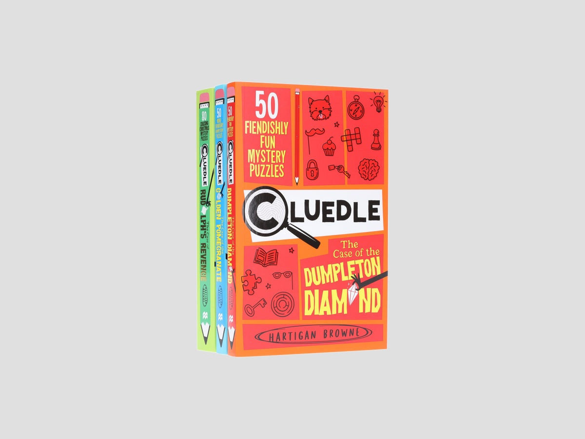 Cluedle Fun Mystery Puzzles Collection - Ages 9-11 by Pan Macmillan; 9789124294830
